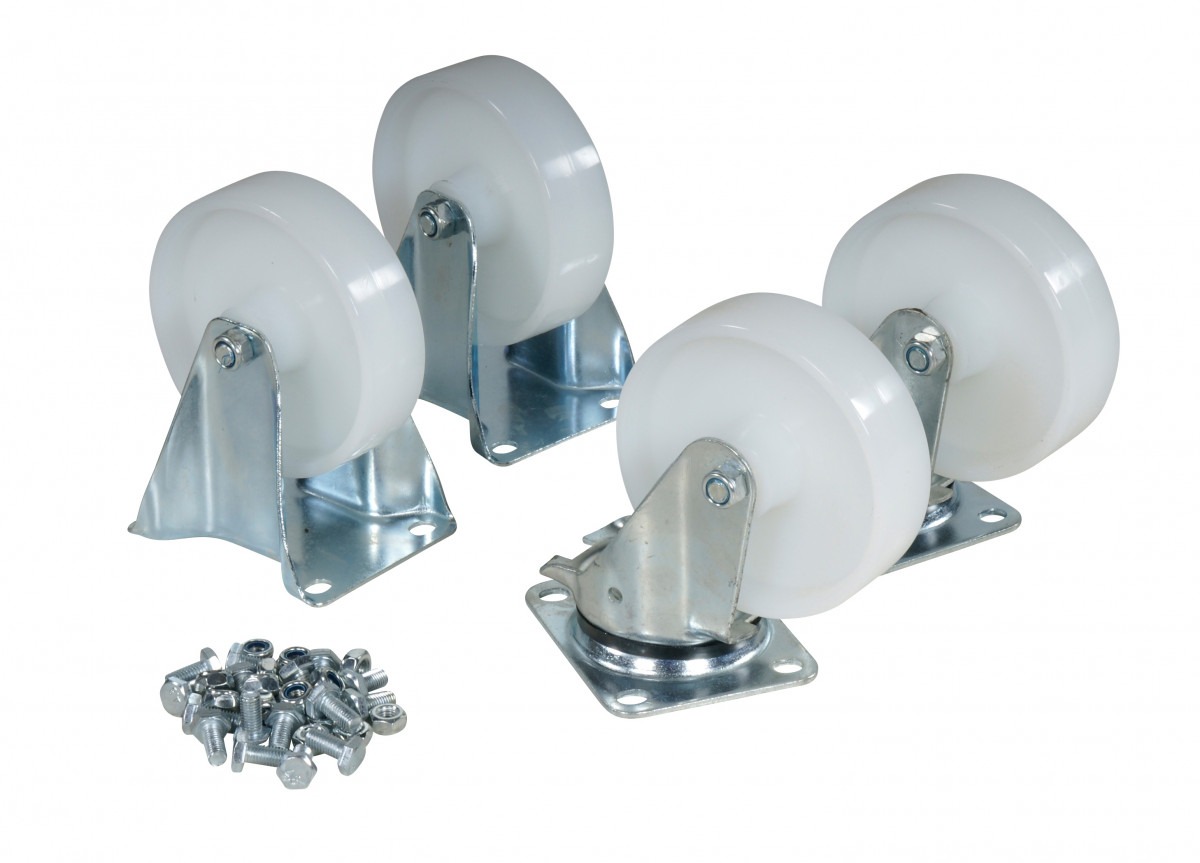 NYR 160-4, Nylonhjul 160 mm