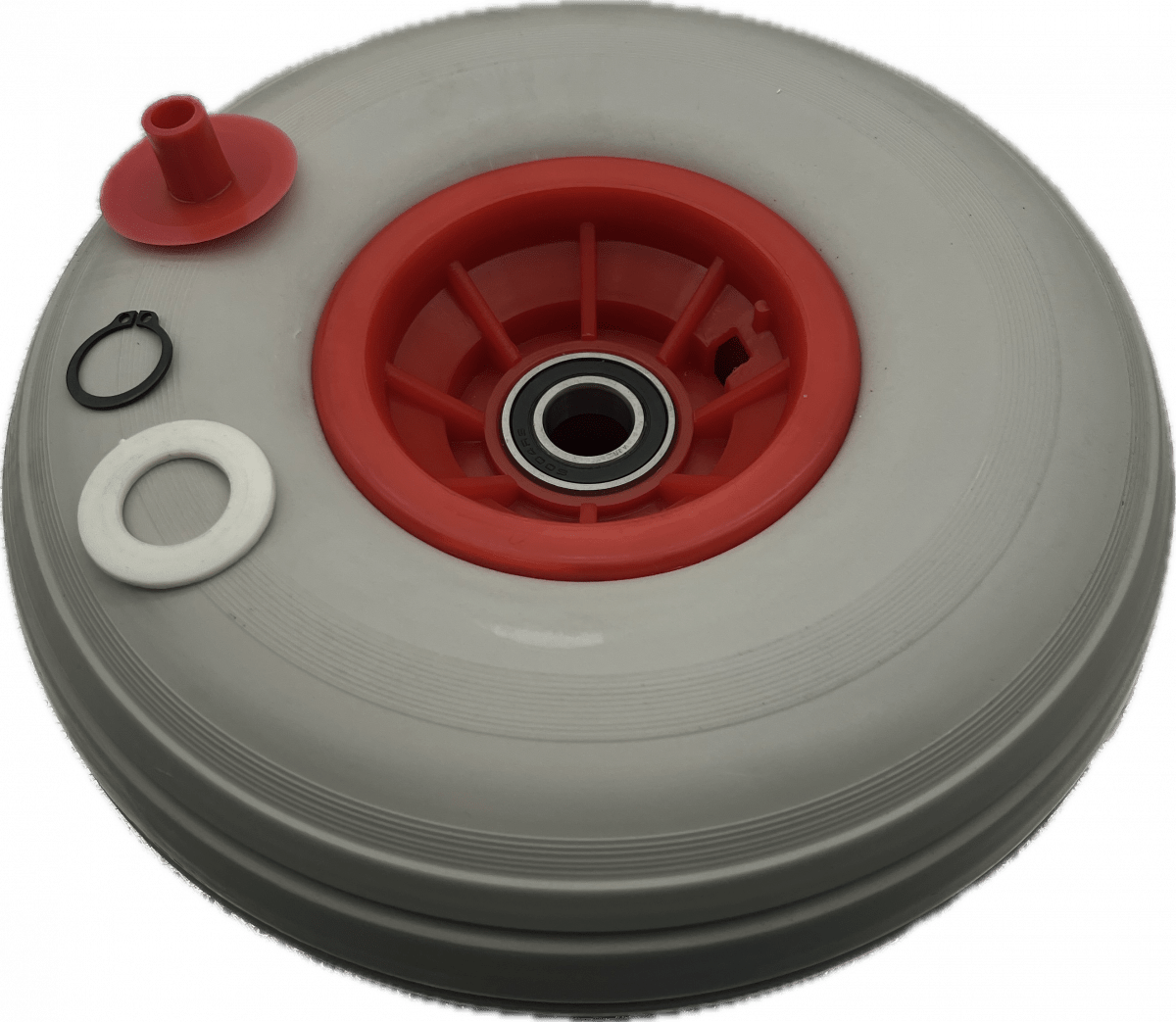 Reservhjul till aluminiumkärra